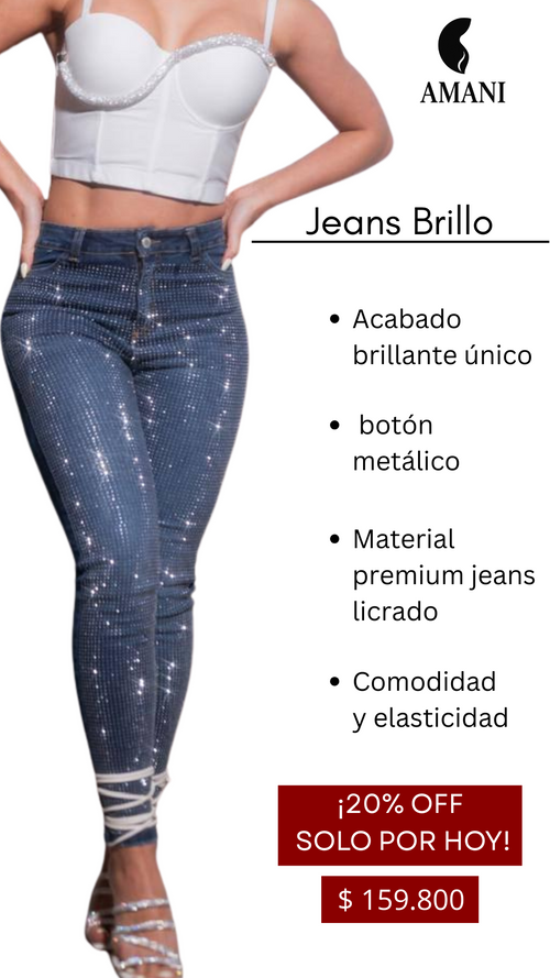 JEANS BRILLO