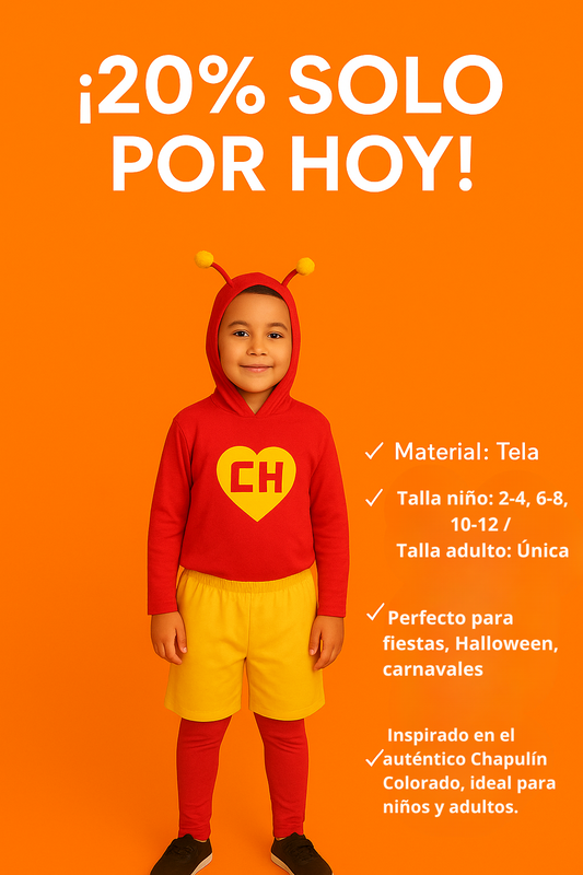CHAPULIN DISFRAZ